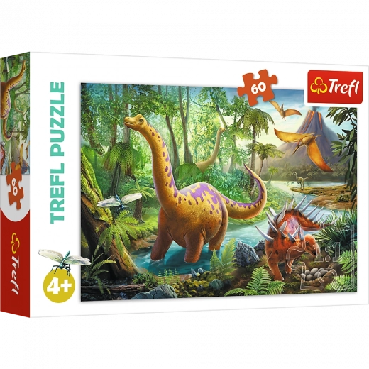 Puzzle Trefl Dinozaury 60 el.