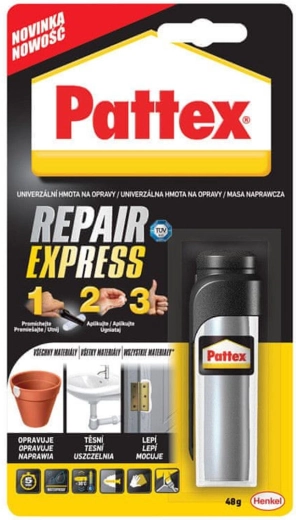 Uniwersalna epoksydowa masa naprawcza PATTEX Repair Express 48 g