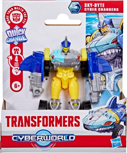 Hasbro Transformers Cyberworld Sky-Byte – transformujący się robot rekin