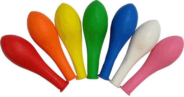 Balony lateksowe 30 cm – mix kolorów, 12 szt.