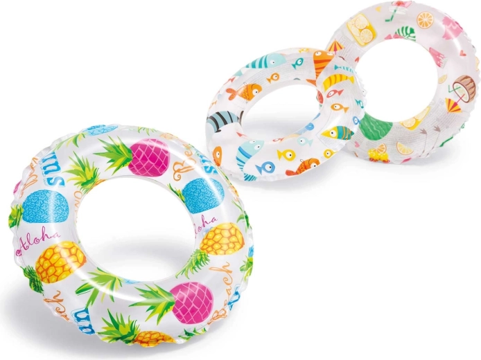 Dmuchi koło do wody 51 cm INTEX – letnie motywy