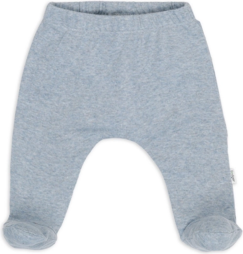 Lodger noworodkowe spodenki dresowe Melange Blue Fogg rozm. 50