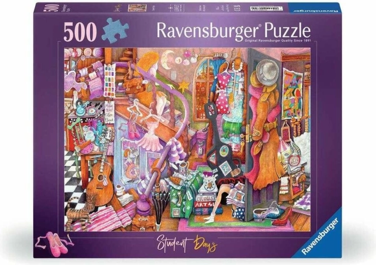 Puzzle Ravensburger Studenckie czasy 500 elementów