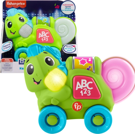 Fisher-Price Link Squad interaktywny kameleon uczy się kolorów