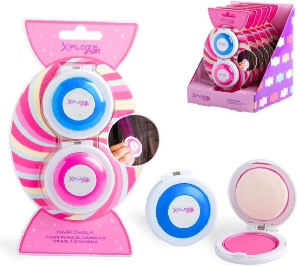 Kredy do włosów Sweet Candy (2 kolory) - 1 sztuka