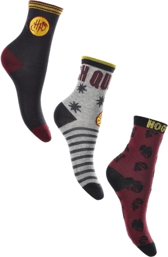 Zestaw skarpetek Harry Potter - 3 pary