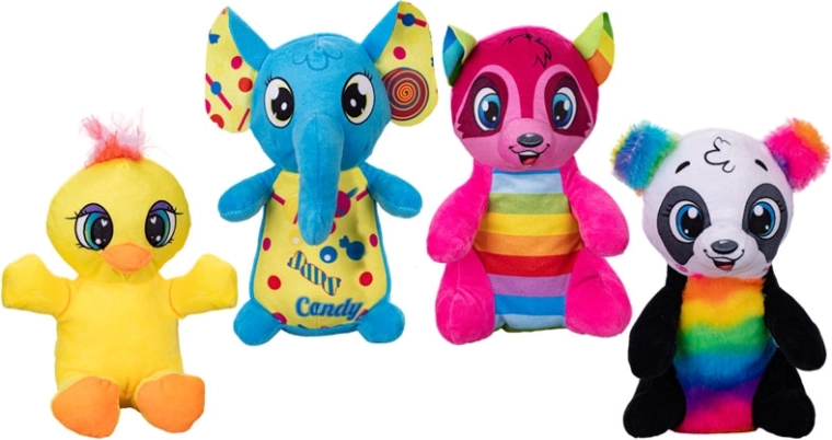 Pluszowe zwierzątko 21 cm – miękki przyjaciel dla niemowląt