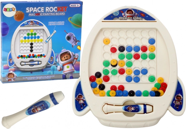 Magnetyczna tablica Rakieta dla dzieci