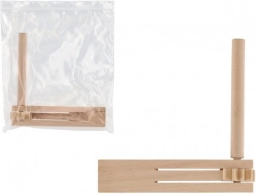 Drewniana kołatka 13 × 13 cm w woreczku