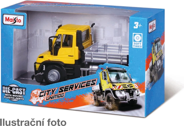 Maisto Unimog City Service model pojazdu roboczego