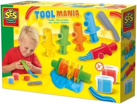 SES Creative Tool mania masa plastyczna z narzędziami