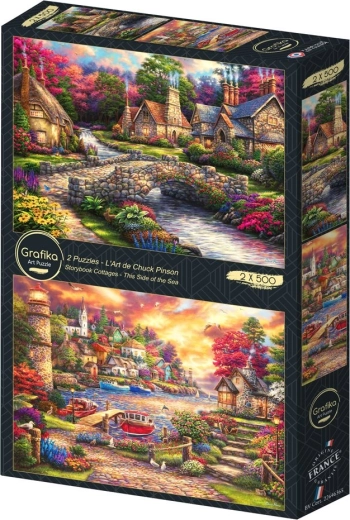 Grafika Art Collection puzzle Sztuka 2×500 elementów