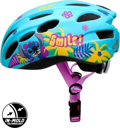 Dziecięcy kask rowerowy In-mold Stitch M 52–56 cm