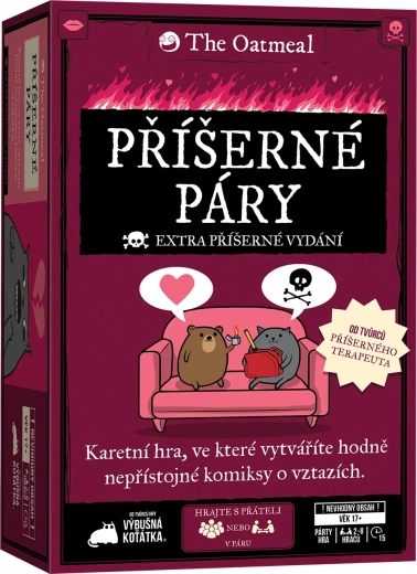 Blackfire Piekielne pary – karciana gra z komiksami The Oatmeal