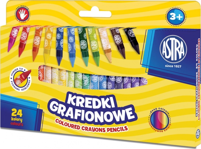 Pastele kaolinowe ASTRA 24 szt.