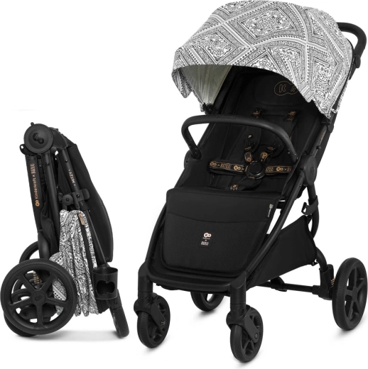 Wózek spacerowy Kinderkraft Mitzy Bizuu lunar black