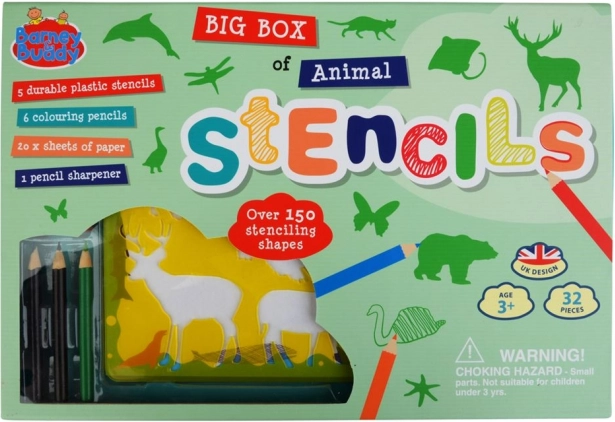 Szablony Zwierzęta - Duży zestaw Buddy & Barney