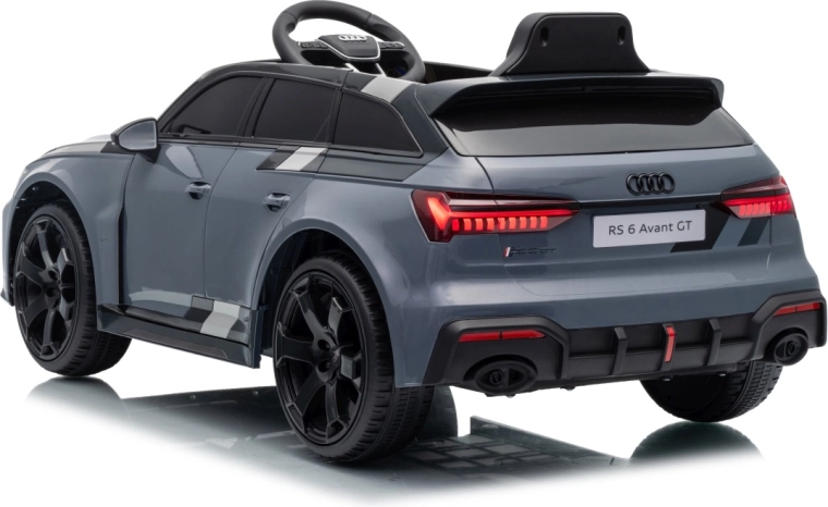 Dziecięcy samochód elektryczny AUDI RS 6 Avant GT – szary