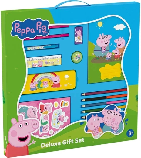 Deluxe zestaw prezentowy Świnka Peppa