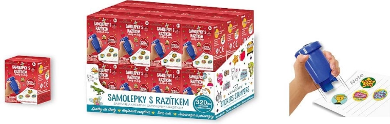 Naklejki z pieczątką CONCORDE Back to School – zestaw 320 szt.