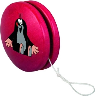 Jojo czerwone z motywem Krecik