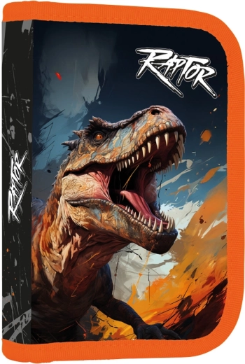 Jednopoziomowy piórnik szkolny Dino OXYBAG