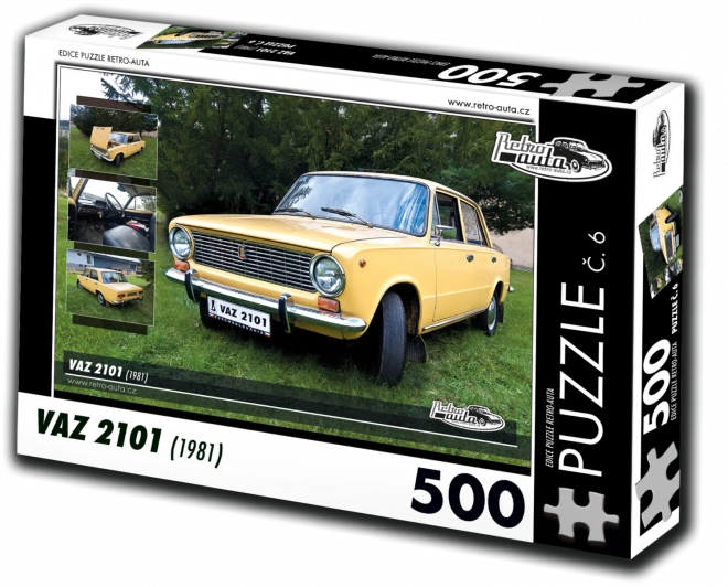 RETRO-AUTA Puzzle VAZ 2101 1981 500 elementów