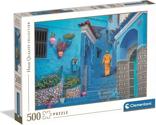 Puzzle Clementoni 500 elementów – najlepsza uliczka Chefchaouen