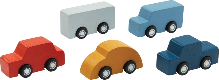 PlanToys zestaw mini samochodzików (5 szt.)