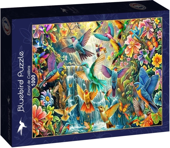 Puzzle Bluebird Lot kolibrów 1000 elementów