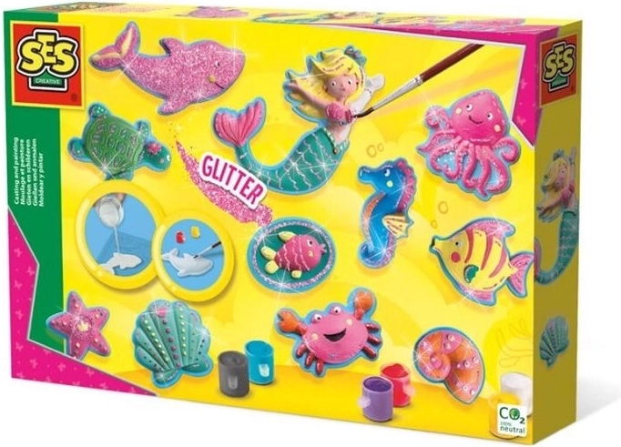 SES Creative gipsowe odlewy – morskie figurki