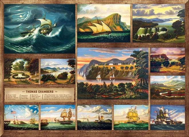 Puzzle COBBLE HILL Thomas Chambers 1000 elementów