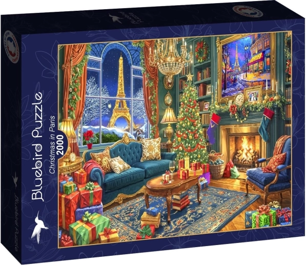 Puzzle Bluebird Boże Narodzenie w Paryżu 2000 elementów