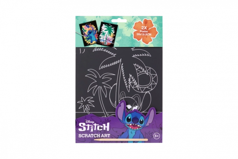 Zdrapywanki Stitch dla kreatywnej zabawy