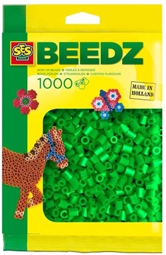 SES Creative koraliki do prasowania zielone 1000 szt.