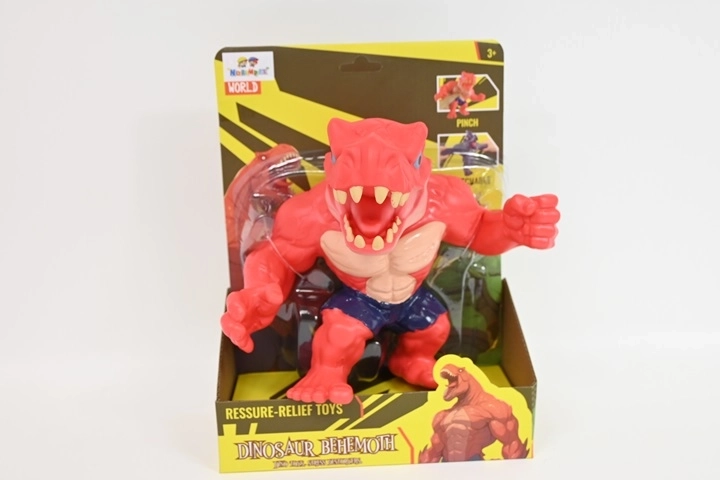 Miękki dinozaur Behemoth T-Rex czerwony