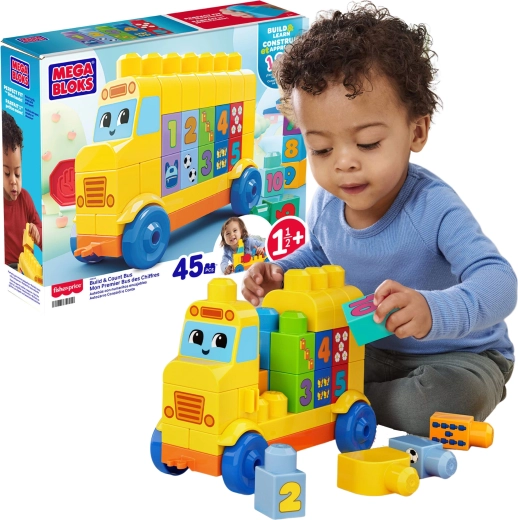 Mega Bloks autobus Buduj i licz