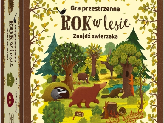 Gra Rok w lesie. Znajdź zwierzę