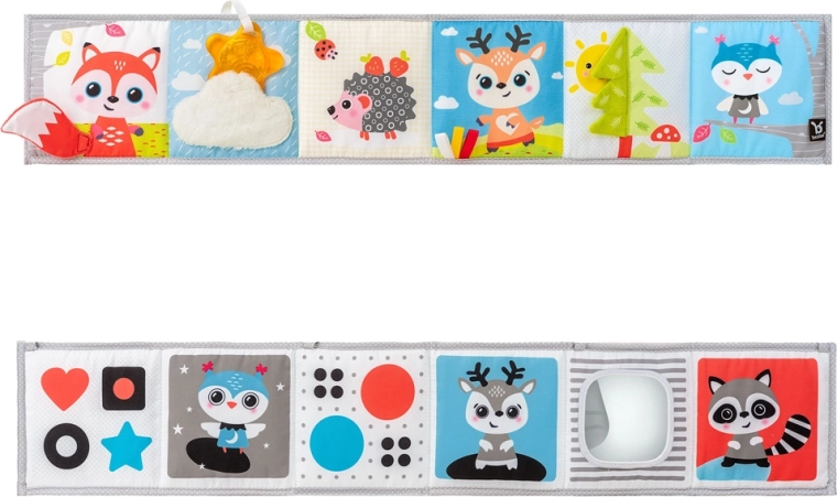 Benbat książeczka do zabawy Leśni przyjaciele 0m+