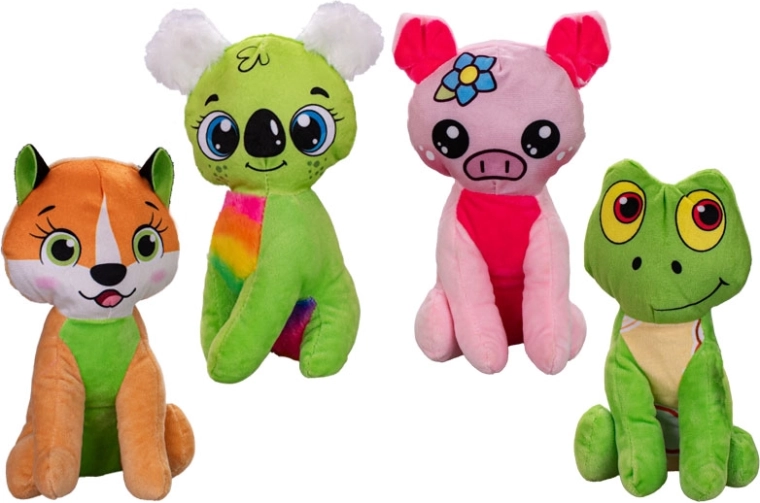 Pluszowe zwierzątko 21 cm – mięciutki towarzysz dla niemowląt