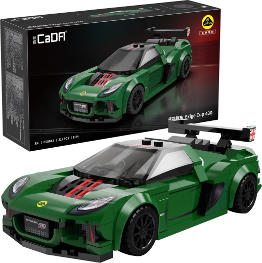 Klocki CaDA samochód wyścigowy LOTUS Exige Cup 430 – 319 elementów (skala 1:24)