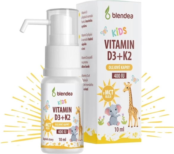 Blendea witamina D3 + K2 krople dla dzieci 10 ml