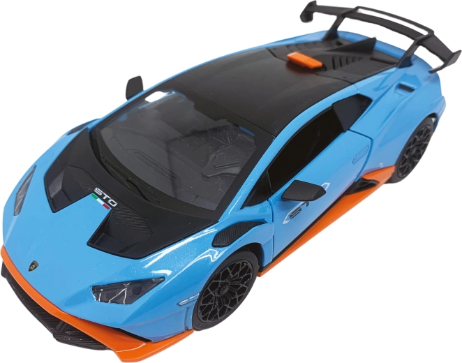 Metalowy model Lamborghini Huracán STO w skali 1:24