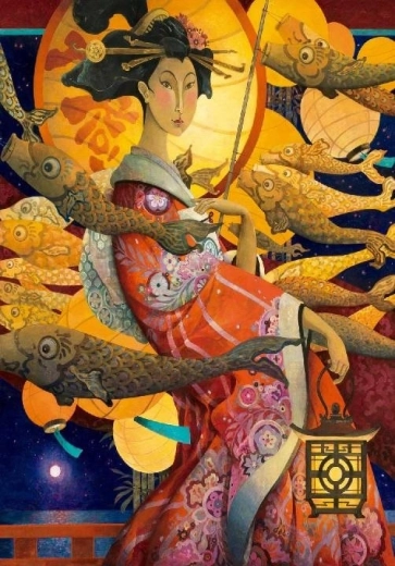 Puzzle CLEMENTONI Taniec Koinobori 1500 elementów