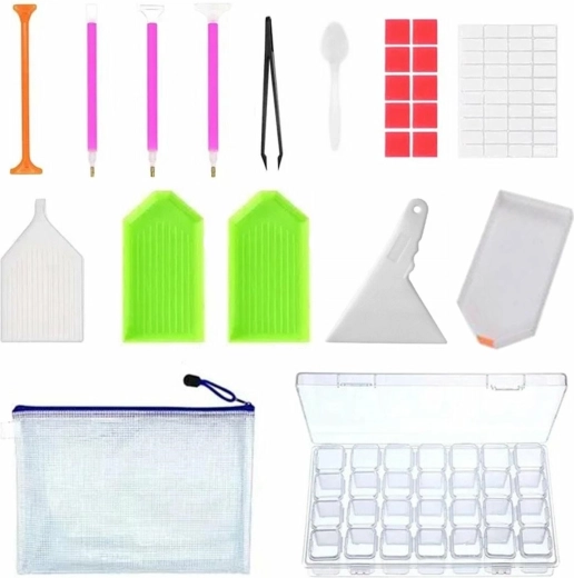 Ag979 zestaw akcesoriów do diamentowego haftu