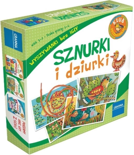 Gra ze sznurkami i otworami