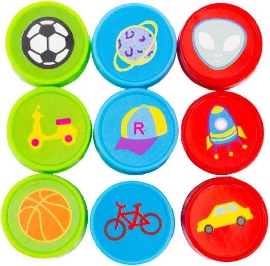 Astra pachnące stempelki dla chłopców, zestaw 9 szt.