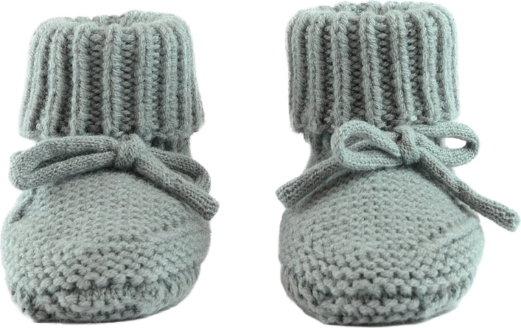 Lodger dzianinowe buciki merino 6–12 miesięcy