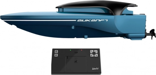 RC mini łódź z realistycznym ruchem i efektami świetlnymi