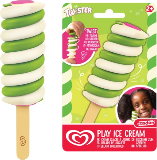 Casdon Algida Twister zielony lód na patyku – zabawka